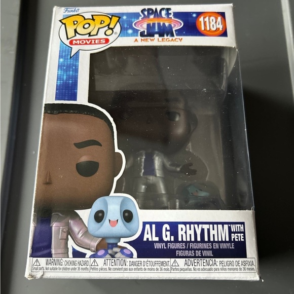 Funko Pop! Movies- Space Jam A New Legacy: #1184 Al G. Rhythm with Pete - Picture 1 of 4